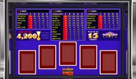 Pyramid Aces and Faces Flash Video Poker